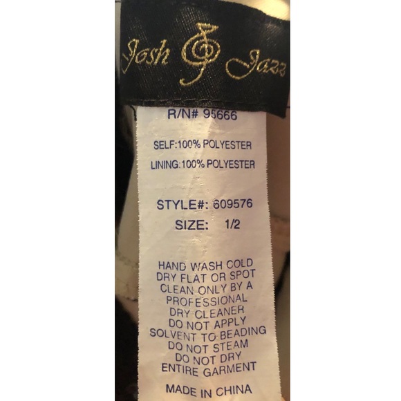 Evening Gown- Josh & Jazz (Size 2) *WORN ONCE* - Picture 5 of 5